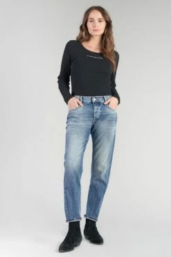 LE TEMPS DES CERISES Basic 400/20 Mom Taille Haute 7/8ème Jeans Bleu N°4 14 LE TEMPS DES CERISES Basic 400/20 Mom Taille Haute 7/8ème Jeans Bleu N°4 -Le Temps des Cerises Soldes Magasin 232 jf420basw1476 3001 imaged6