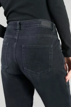 LE TEMPS DES CERISES Basic 400/60 Girlfriend Taille Haute Jeans Bleu-noir N°1 -Le Temps des Cerises Soldes Magasin 232 jf460basw6083 3286 imaged1