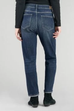 LE TEMPS DES CERISES Kiss 400/60 Girlfriend Taille Haute Jeans Vintage Bleu N°2 -Le Temps des Cerises Soldes Magasin 232 jf460kisw9096 3001 imaged1