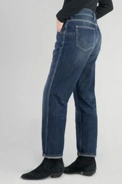 LE TEMPS DES CERISES Kiss 400/60 Girlfriend Taille Haute Jeans Vintage Bleu N°2 -Le Temps des Cerises Soldes Magasin 232 jf460kisw9096 3001 imaged5