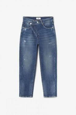 LE TEMPS DES CERISES Cosy Boyfit 7/8ème Jeans Destroy Bleu N°2 -Le Temps des Cerises Soldes Magasin 232 jfcosy00w1470 3001 imaged8