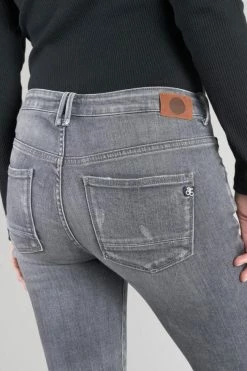 LE TEMPS DES CERISES Eylau Power Skinny 7/8ème Jeans Destroy Gris N°2 -Le Temps des Cerises Soldes Magasin 232 jfeylau0w1216 0003 imaged2