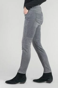 LE TEMPS DES CERISES Eylau Power Skinny 7/8ème Jeans Destroy Gris N°2 -Le Temps des Cerises Soldes Magasin 232 jfeylau0w1216 0003 imaged4