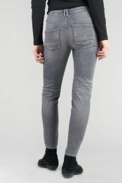 LE TEMPS DES CERISES Eylau Power Skinny 7/8ème Jeans Destroy Gris N°2 -Le Temps des Cerises Soldes Magasin 232 jfeylau0w1216 0003 imaged5