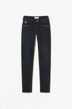 LE TEMPS DES CERISES Gance Pulp Slim Jeans Bleu-noir N°4 -Le Temps des Cerises Soldes Magasin 232 jfgance0w3078 3286 imaged8