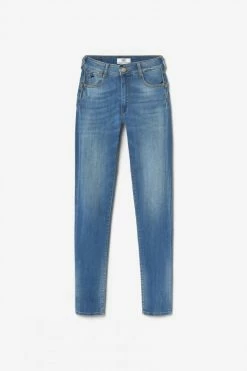 LE TEMPS DES CERISES Menars Pulp Slim Taille Haute Jeans Bleu N°3 -Le Temps des Cerises Soldes Magasin 232 jfmenarsw6077 3001 imaged8