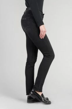 LE TEMPS DES CERISES Rock Pulp Slim Taille Haute Jeans Noir N°1 -Le Temps des Cerises Soldes Magasin 232 jfrock00w6078 0403 imaged1