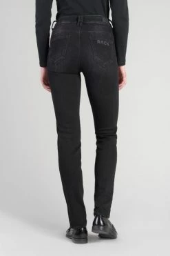 LE TEMPS DES CERISES Rock Pulp Slim Taille Haute Jeans Noir N°1 -Le Temps des Cerises Soldes Magasin 232 jfrock00w6078 0403 imaged4