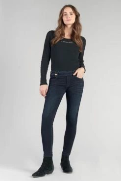 LE TEMPS DES CERISES Vigny Pulp Slim 7/8ème Jeans Bleu-noir N°2
