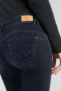 LE TEMPS DES CERISES Vigny Pulp Slim 7/8ème Jeans Bleu-noir N°2 -Le Temps des Cerises Soldes Magasin 232 jfvigny0w6075 3286 imaged2