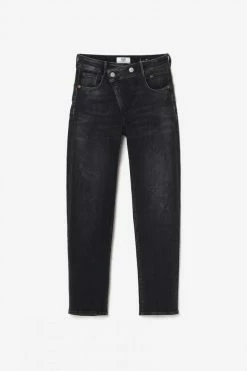 LE TEMPS DES CERISES Zep Pulp Regular Taille Haute 7/8ème Jeans Destroy Noir N°1 13 LE TEMPS DES CERISES Zep Pulp Regular Taille Haute 7/8ème Jeans Destroy Noir N°1 -Le Temps des Cerises Soldes Magasin 232 jfzep000w6081 0403 imaged8