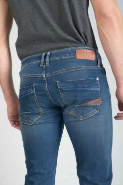 LE TEMPS DES CERISES Lazare 700/11 Adjusted Jeans Bleu N°2 -Le Temps des Cerises Soldes Magasin 232 jh711lazw1459 3001 imaged2