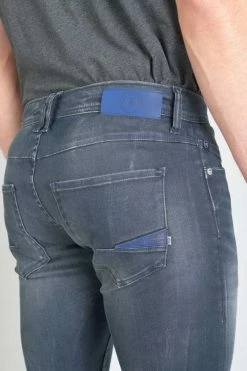 LE TEMPS DES CERISES Musset 700/11 Adjusted Jeans Enduit Bleu-noir N°3 14 LE TEMPS DES CERISES Musset 700/11 Adjusted Jeans Enduit Bleu-noir N°3 -Le Temps des Cerises Soldes Magasin 232 jh711musw1456 3316 imaged6