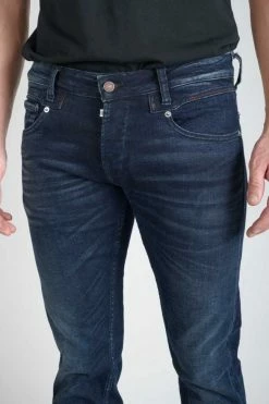 LE TEMPS DES CERISES Roll 700/11 Adjusted Jeans Bleu-noir N°2 -Le Temps des Cerises Soldes Magasin 232 jh711rolw4092 3286 imaged2