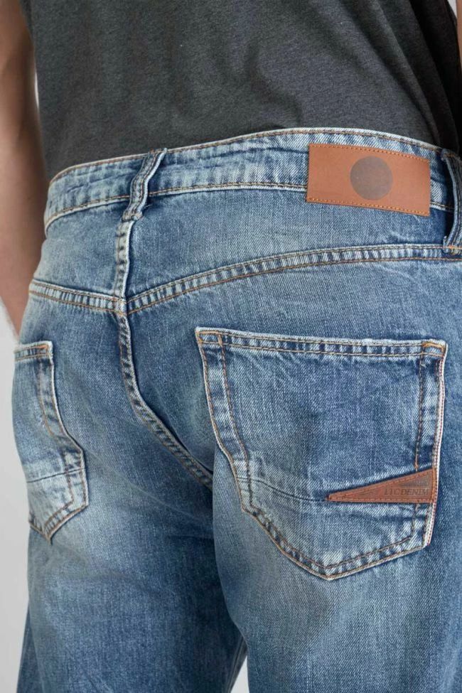 LE TEMPS DES CERISES Vintage 700/20 Regular Jeans Destroy Bleu N°4 5 LE TEMPS DES CERISES Vintage 700/20 Regular Jeans Destroy Bleu N°4 – Image 5