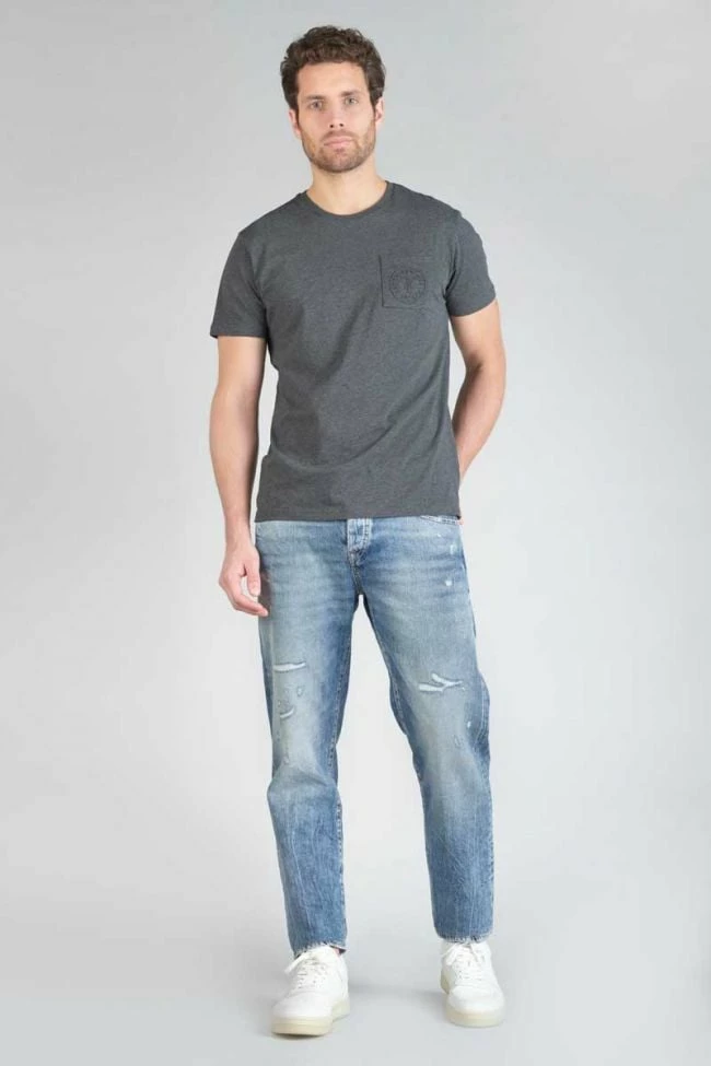 LE TEMPS DES CERISES Vintage 700/20 Regular Jeans Destroy Bleu N°4 6 LE TEMPS DES CERISES Vintage 700/20 Regular Jeans Destroy Bleu N°4 – Image 6