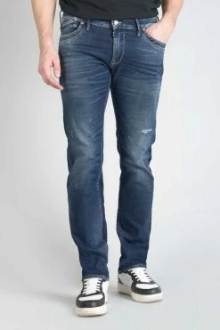 LE TEMPS DES CERISES Millon 800/12 Regular Jeans Destroy Bleu N°2 -Le Temps des Cerises Soldes Magasin 232 jh812milw4089 3001 imaged2