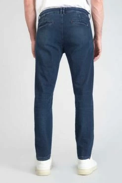 LE TEMPS DES CERISES Pantalon Chino Dejean En Jeans Bleu -Le Temps des Cerises Soldes Magasin 232 jhdejeanw2163 3001 imaged5