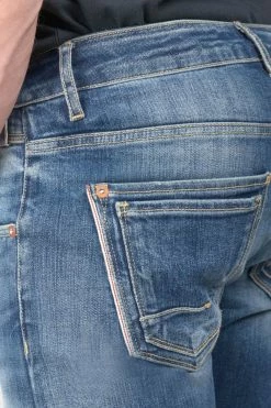 LE TEMPS DES CERISES Picpus Power Skinny 7/8ème Jeans Destroy Bleu N°2 -Le Temps des Cerises Soldes Magasin 232 jhpicpusw6065 3001 imaged7